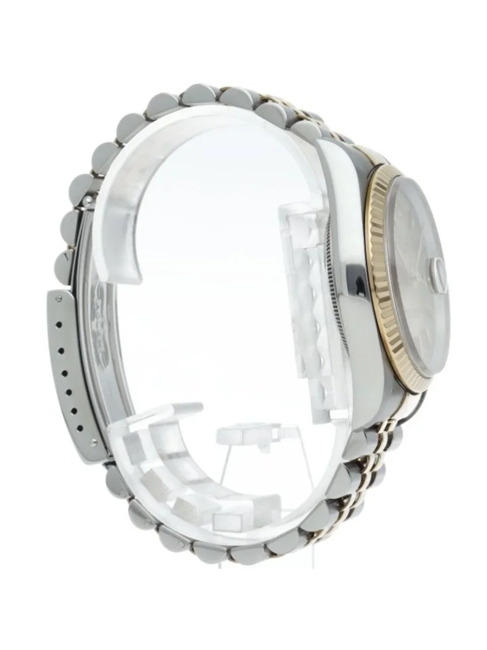 Rolex Datejust Watch 18k Yellow Gold SS Chien Color Polished